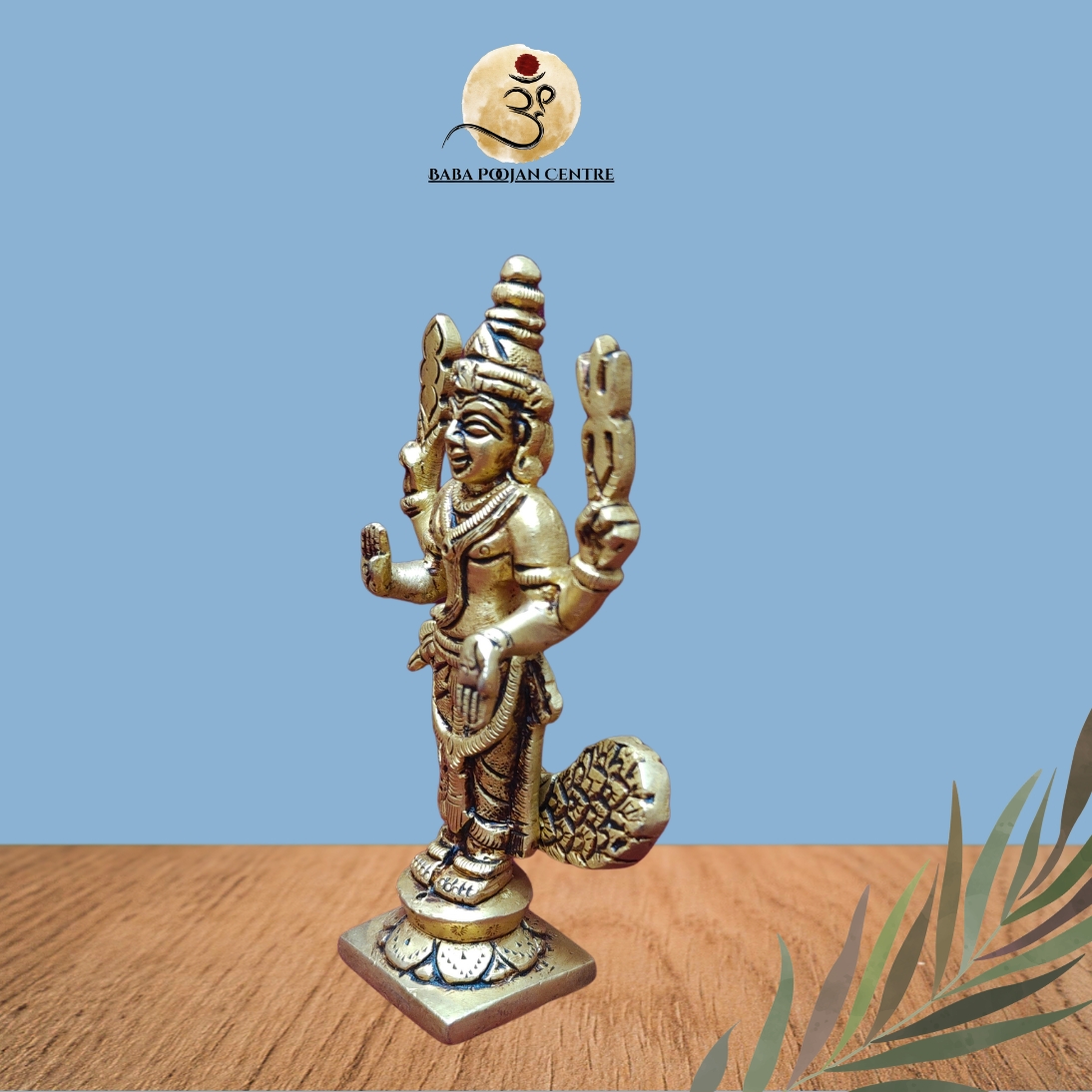 Unique Brass Lord Kartikey Murugan Ji with Peacock | Unique Handicraft premium Idol Senapati Roop - Image 3