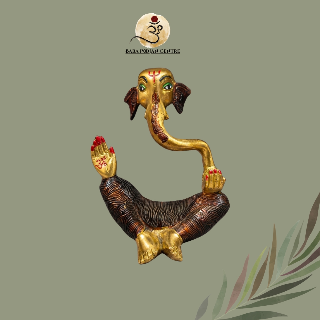 Unique Brass Stylish Ganesh Ji|Handicrafted Premium Idol from Varanasi