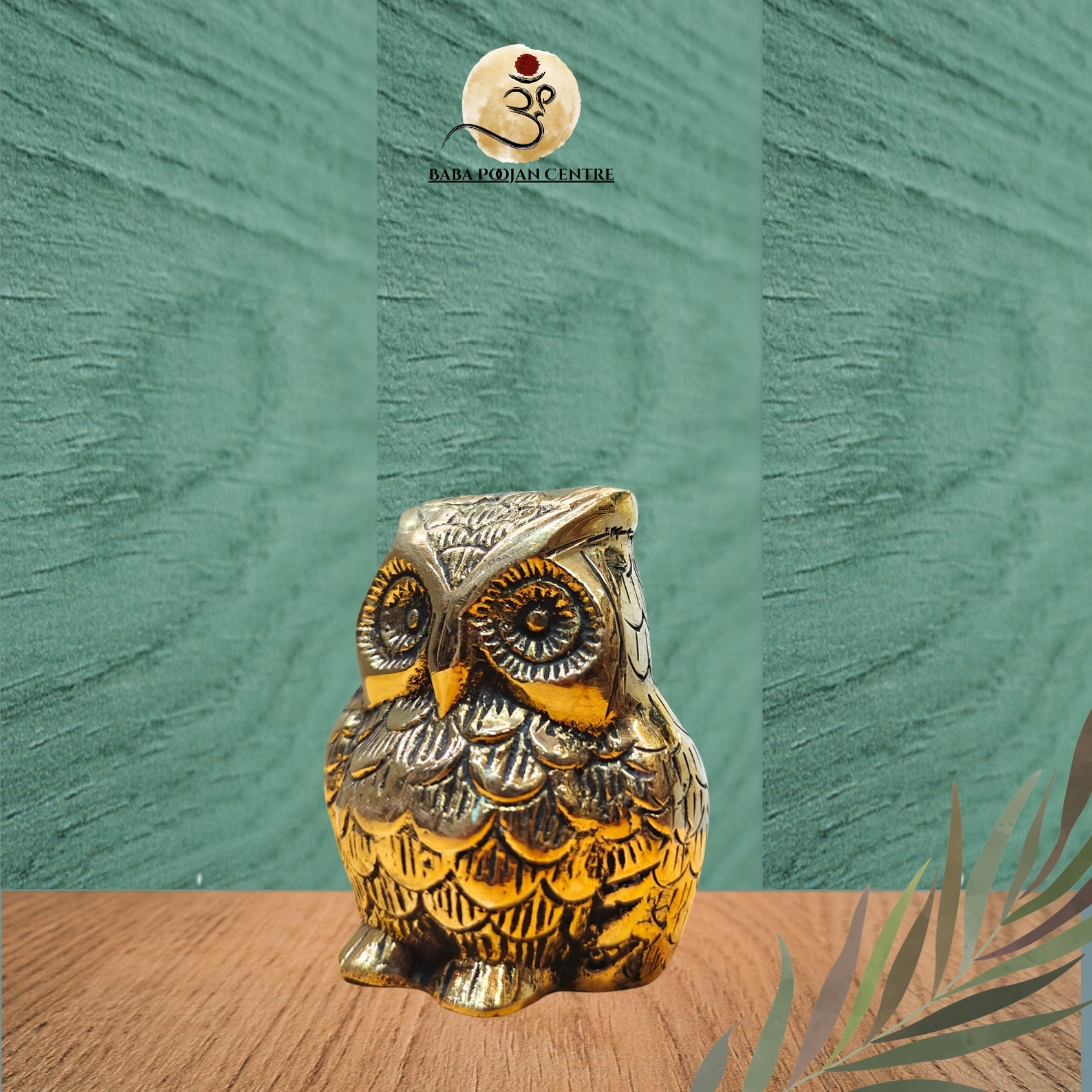 Unique Brass OWL | Handicrafted for Home Mandir and Home Decor - Image 4