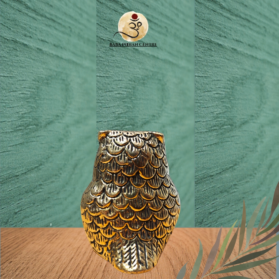 Unique Brass OWL | Handicrafted for Home Mandir and Home Decor - Image 3