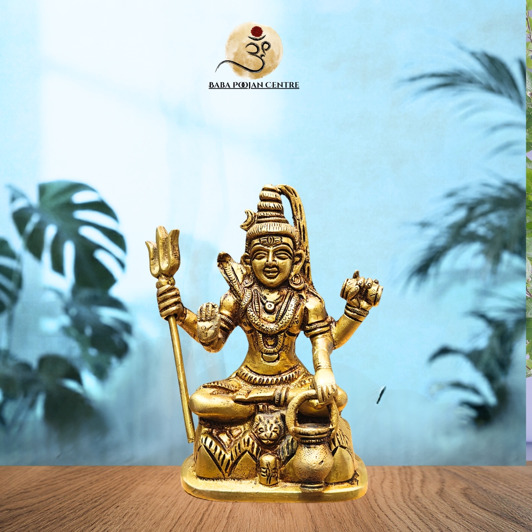 Brass Lord Shiva Idol