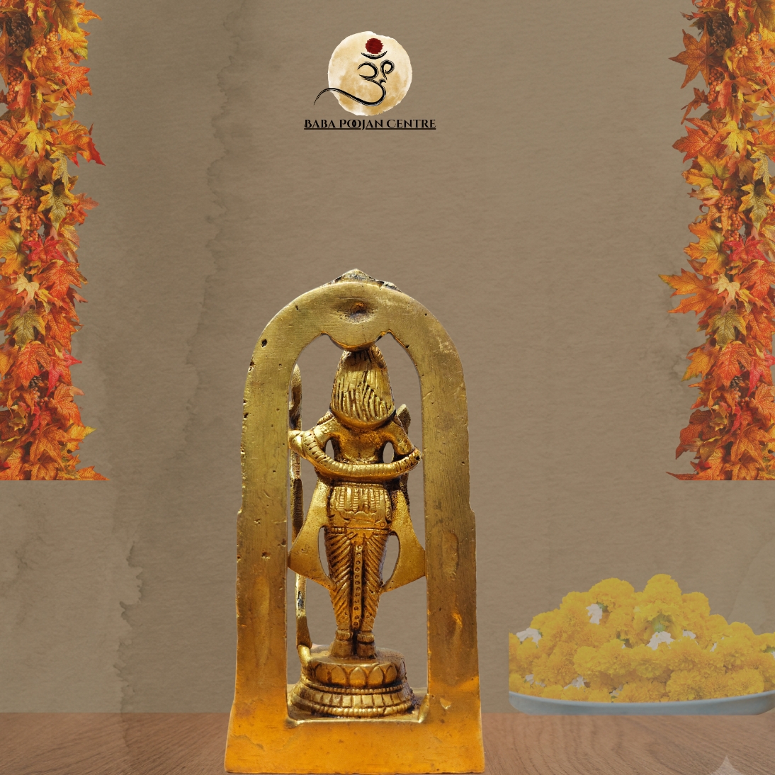 Brass Lord Ram Ji Murti | Handicraft Idol for Home Temple and Mandir - Image 3