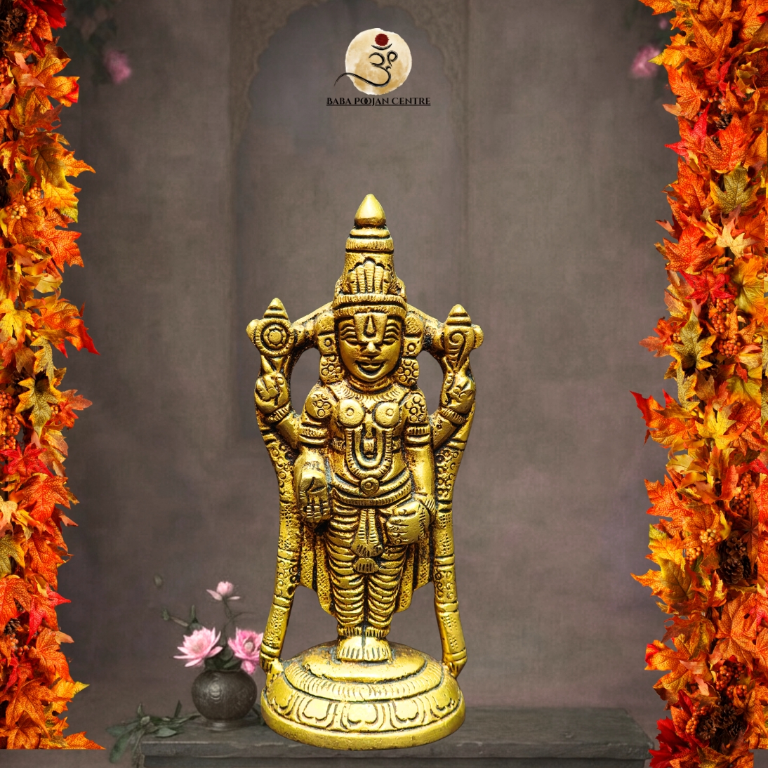 Brass Lord Venkateswara (Balaji) Murti