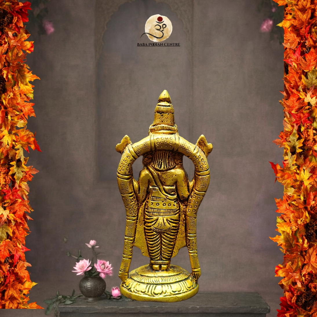 Brass Lord Venkateswara (Balaji) Murti - Image 2