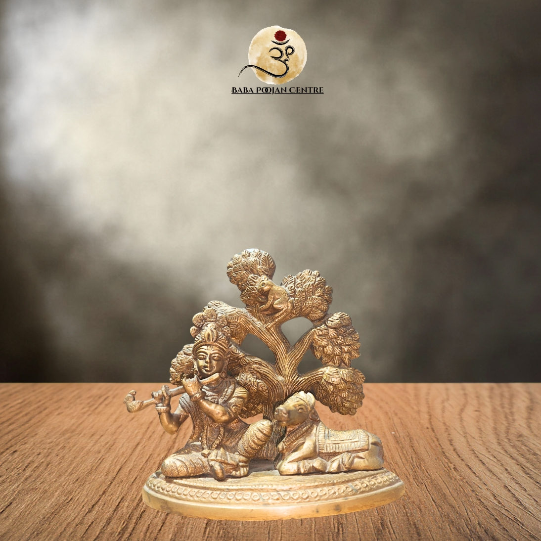 Brass Radha Krishna Idol – Symbol of Divine Love and Devotion