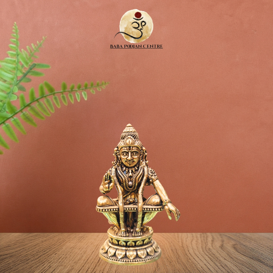 Brass Lord Kubera Idol. Perfect for your home pooja altar, office desk, or cash locker.